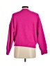 Zara Solid Pink Pullover Sweater Size M - photo 2
