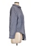 Black Rainn Polka Dots Blue Long Sleeve Button-Down Shirt Size L - photo 4