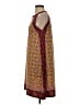 Max Studio Paisley Burgundy Casual Dress Size S - photo 5