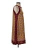 Max Studio Paisley Burgundy Casual Dress Size S - photo 4