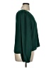 Lulus 100% Polyester Green Long Sleeve Blouse Size XL - photo 4