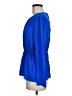 Theory 100% Silk Blue Long Sleeve Silk Top Size M - photo 5