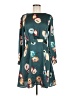 FRNCH 100% Polyester Teal Long Sleeve Top Size M - photo 1