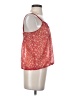 Mudd 100% Polyester Red Sleeveless Blouse Size XS - photo 4