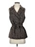 Rebecca Taylor Brown Vest Size 4 - photo 1