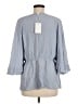Heyson Blue 3/4 Sleeve Blouse Size M - photo 2