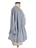 Heyson Blue 3/4 Sleeve Blouse Size M - photo 4
