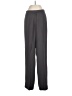 Max Studio 100% Polyester Solid Gray Dress Pants Size 7 - 8 - photo 1