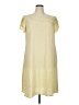 Unbranded 100% Polyester Yellow Casual Dress Size XL - photo 1