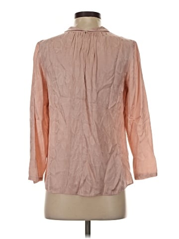 Rebecca Taylor 3/4 Sleeve Silk Top (view 2)