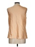 St. John Tan Sleeveless Blouse Size L - photo 2