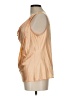 St. John Tan Sleeveless Blouse Size L - photo 5