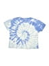 Crewcuts Tie-dye Blue Short Sleeve T-Shirt Size 8 - 9 - photo 2