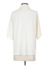 ACOA collection Stripes Ivory Short Sleeve Blouse Size S - photo 2