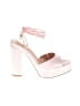 Lulus Pink Sandals Size 8 - photo 1