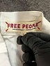 Free People 100% Cotton Solid White 3/4 Sleeve Button-Down Shirt Size S - photo 7