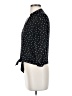 Elodie 100% Polyester Polka Dots Black 3/4 Sleeve Blouse Size XS - photo 5