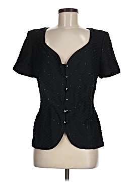 Griffith Gray For St. John Short Sleeve Blouse