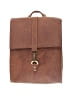Unbranded 100% Leather Brown Backpack One size - photo 1