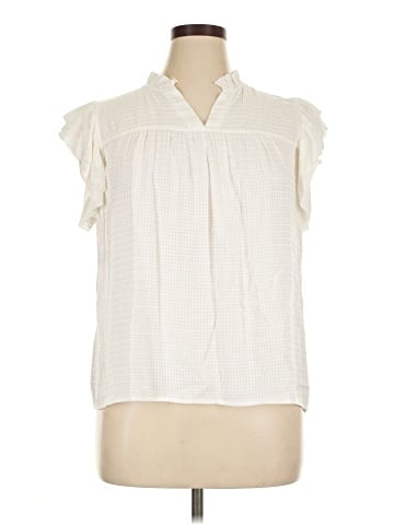 Miss Sparkling Short Sleeve Blouse (view 1)