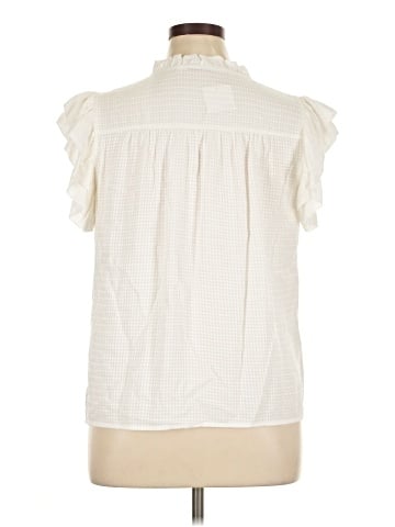 Miss Sparkling Short Sleeve Blouse (view 2)