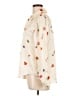 Catherine Malandrino 100% Polyester Hearts Ivory Long Sleeve Blouse Size L - photo 5