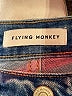 Flying Monkey Hearts Blue Jeans Size 25 waist - photo 7