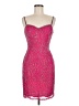 Niteline 100% Silk Pink Cocktail Dress Size 6 - photo 1