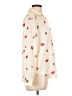 Catherine Malandrino 100% Polyester Hearts Ivory Long Sleeve Blouse Size L - photo 4