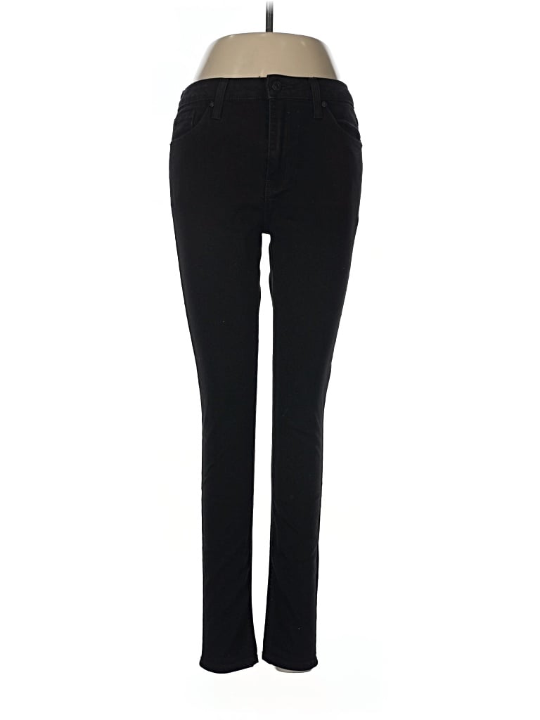 Pre-owned Just Black Jeggings In Black