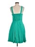 Grayson Solid Teal Casual Dress Size Med (3) - photo 2