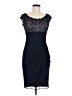 Xscape Black Cocktail Dress Size 6 - photo 1