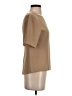 Theory Tan Short Sleeve Blouse Size P (petite) - photo 4