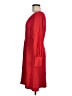 Ann Taylor 100% Polyester Solid Red Casual Dress Size 6 - photo 5