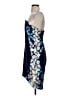 Finders Keepers Graphic Floral Blue Cocktail Dress Size S - photo 5