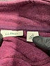L.L.Bean Burgundy Track Jacket Size S - photo 6