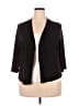 Glamour Black Cardigan Size 2X - photo 1