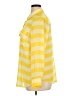 Coldwater Creek 100% Polyester Stripes Yellow Long Sleeve Blouse Size 16 - photo 5