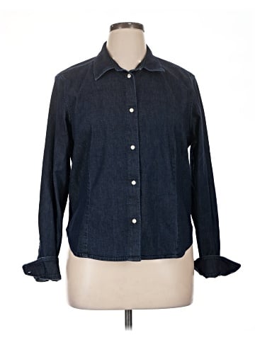 Gap Long Sleeve Button-Down Shirt (view 1)