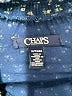 Chaps Blue 3/4 Sleeve Blouse Size 1X - photo 7