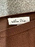 Melissa Paige Solid Brown Pullover Sweater Size L - photo 8