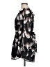 Beivy 100% Polyurethane Print Black Cocktail Dress Size L - photo 5