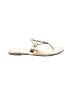 Tory Burch Ivory Flip Flops Size 5 1/2 - photo 1