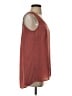 DR2 100% Polyester Burgundy Sleeveless Top Size XS - photo 4