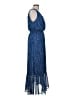 Nine Britton 100% Polyester Blue Cocktail Dress Size M - photo 4