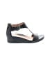 Gentle Souls 100% Leather Black Wedges Size 8 1/2 - photo 1