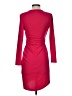 Express Solid Burgundy Cocktail Dress Size XS - photo 2
