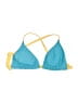 Unbranded Color Block Teal Swimsuit Top Size 2 (estimated) - photo 1