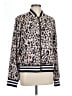 Peyton Jensen 100% Polyester Animal Print Pink Jacket Size L - photo 1