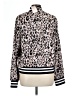 Peyton Jensen 100% Polyester Animal Print Pink Jacket Size L - photo 2